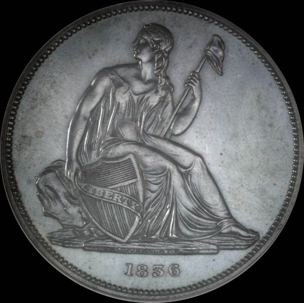 1836 1836 Gobrecht Dollar (J-60 Original)